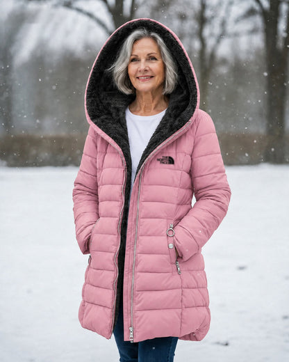 [LAST DAY SALE]2-PIECE MINIMUM-Quilted coat with fleece lining