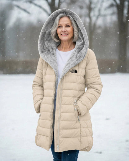 [LAST DAY SALE]2-PIECE MINIMUM-Quilted coat with fleece lining