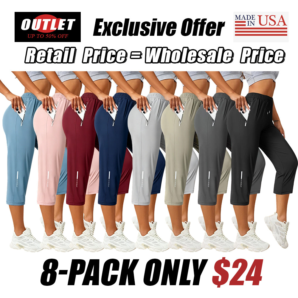 Women’s Capri Pants – Loose Fit