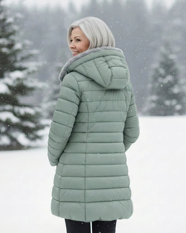 [LAST DAY SALE]2-PIECE MINIMUM-Quilted coat with fleece lining