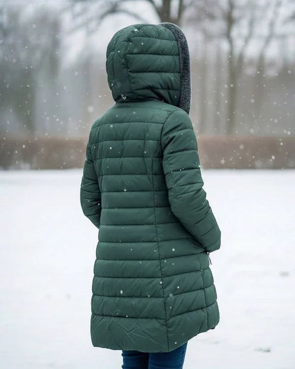 [LAST DAY SALE]2-PIECE MINIMUM-Quilted coat with fleece lining