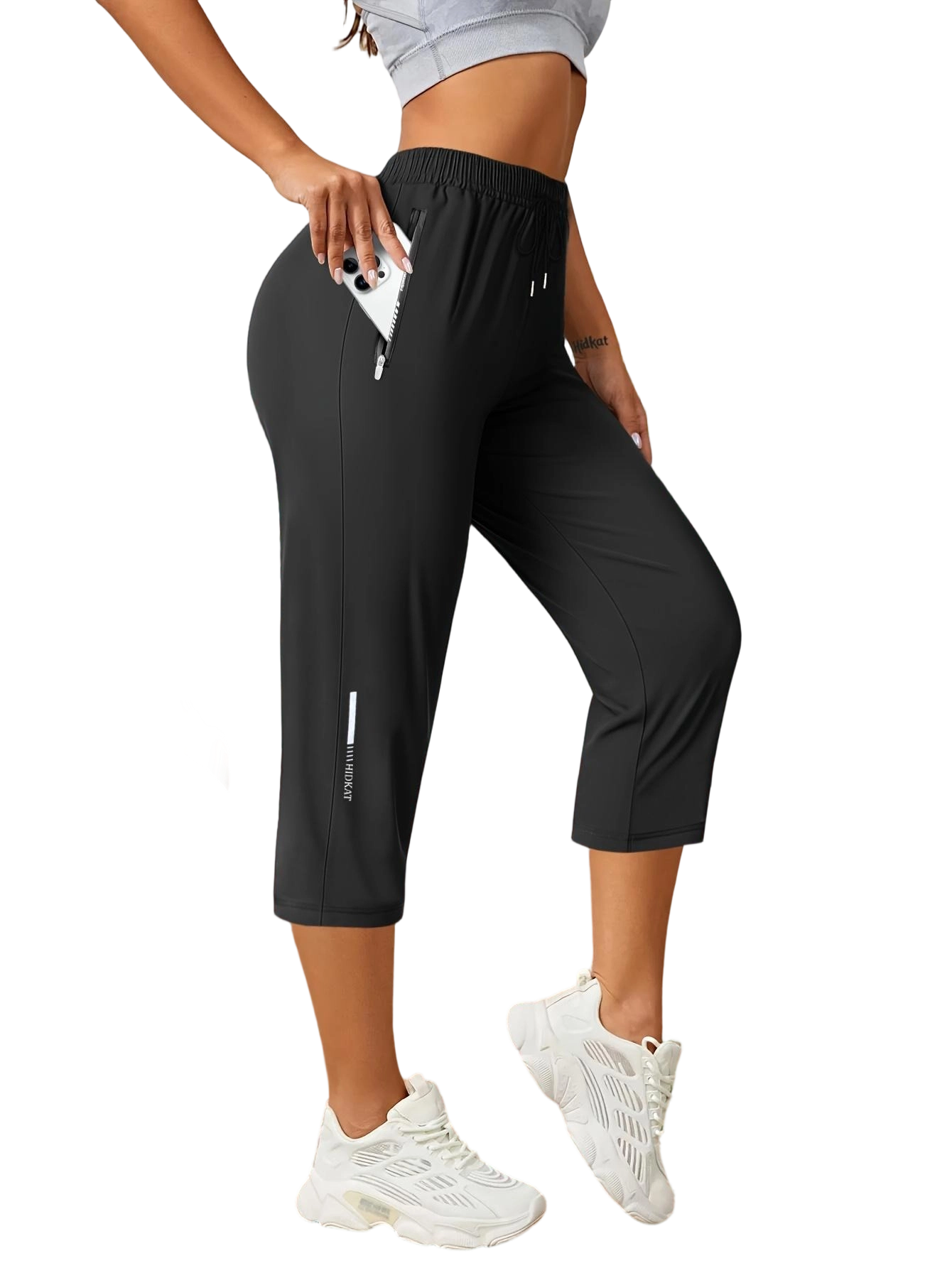 Women’s Capri Pants – Loose Fit
