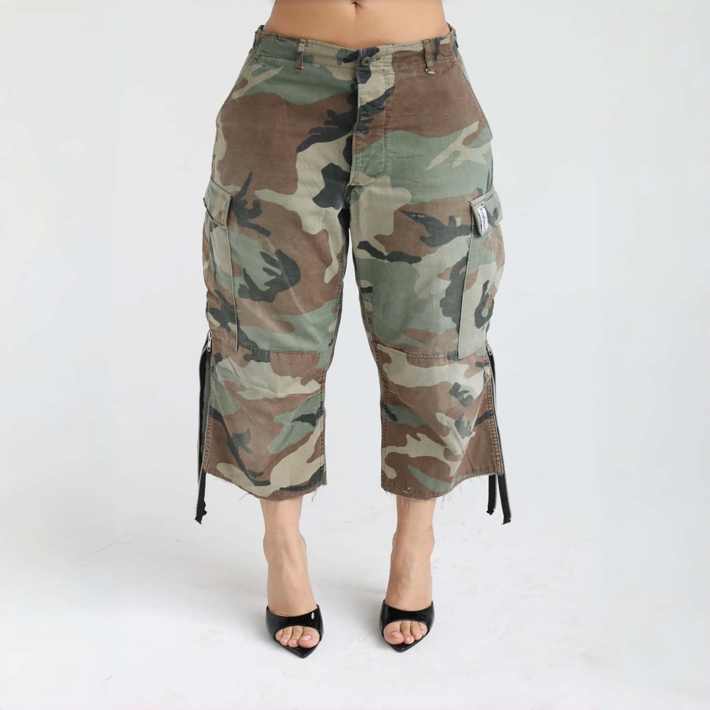 【LAST DAY SALE】The Utility Cropped Cargo Capri