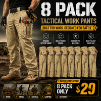 Khaki-8 PACK ONLY $29