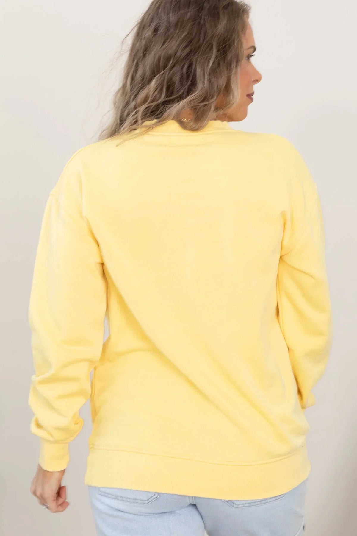 [LAST DAY SALE]Pigment Dyed Cozy Campfire Crewneck Sweatshir