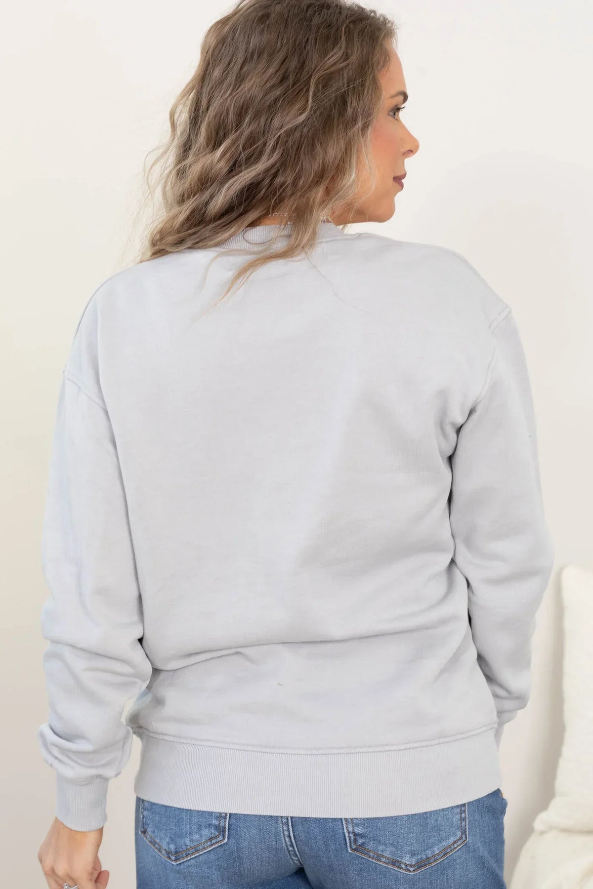 [LAST DAY SALE]Pigment Dyed Cozy Campfire Crewneck Sweatshir