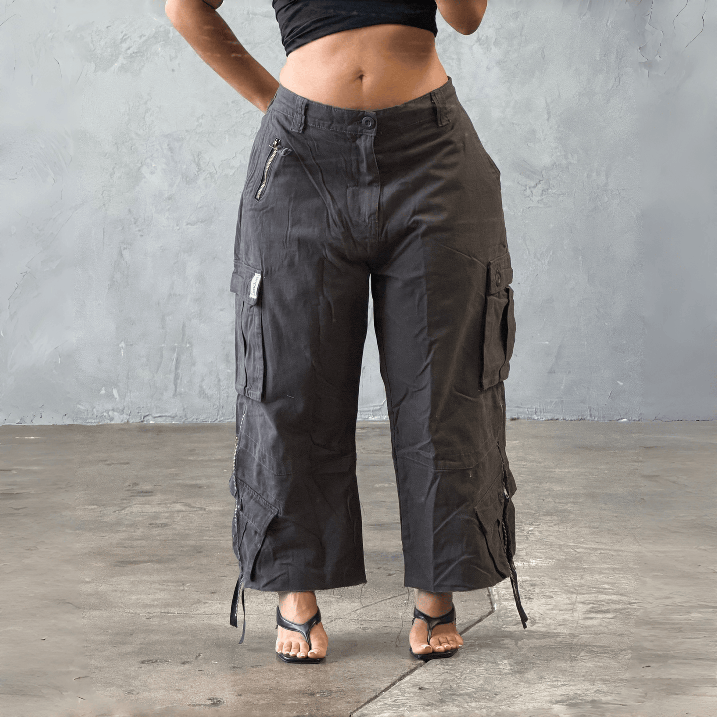 【LAST DAY SALE】The Utility Cropped Cargo Capri