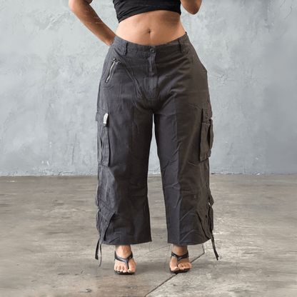 【LAST DAY SALE】The Utility Cropped Cargo Capri