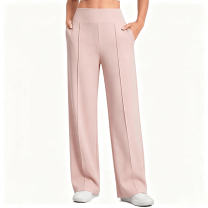 【LAST DAY SALE】High Waist Wide Leg Pants for Women with Pockets