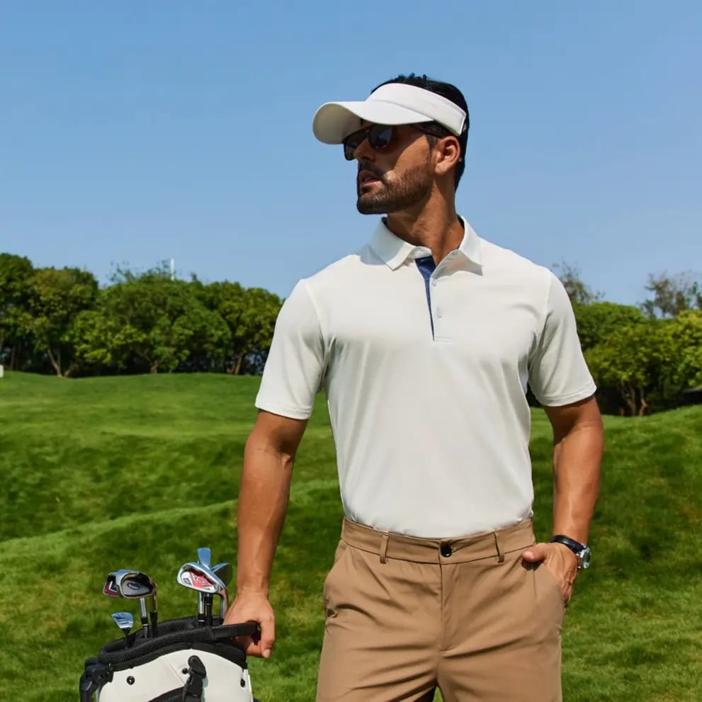 Last Day Sale!Men's Breathable Quick-Drying Polo Shirts❄️Stay Cool❄️