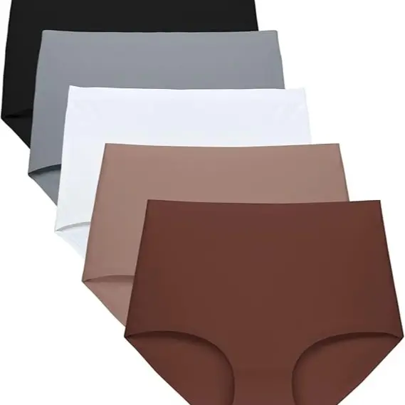 ❤️No Show Underwear for Women High Waist Seamleass Briefs Panties