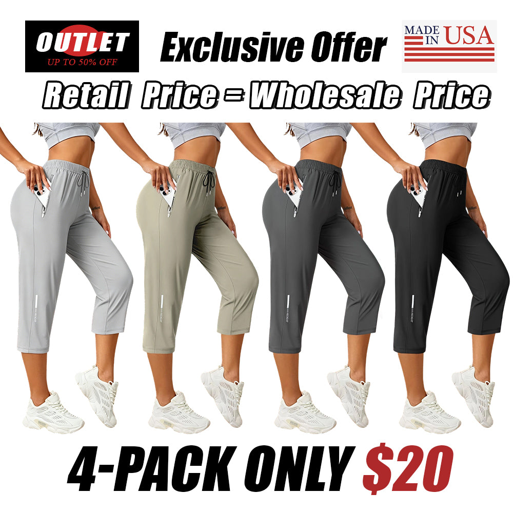 Women’s Capri Pants – Loose Fit