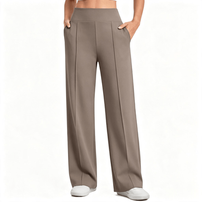【LAST DAY SALE】High Waist Wide Leg Pants for Women with Pockets