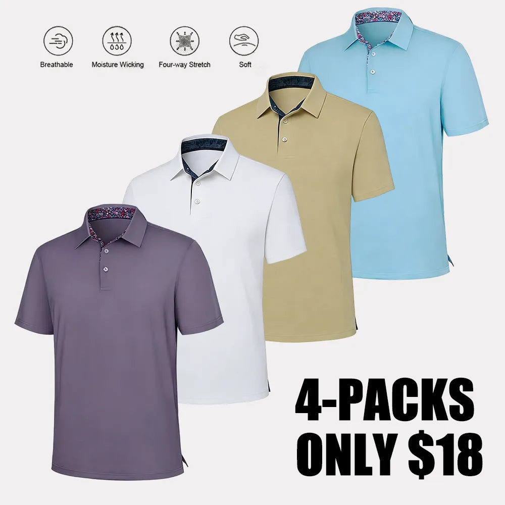 Men's Polo Shirts – Soft Breathable Cotton