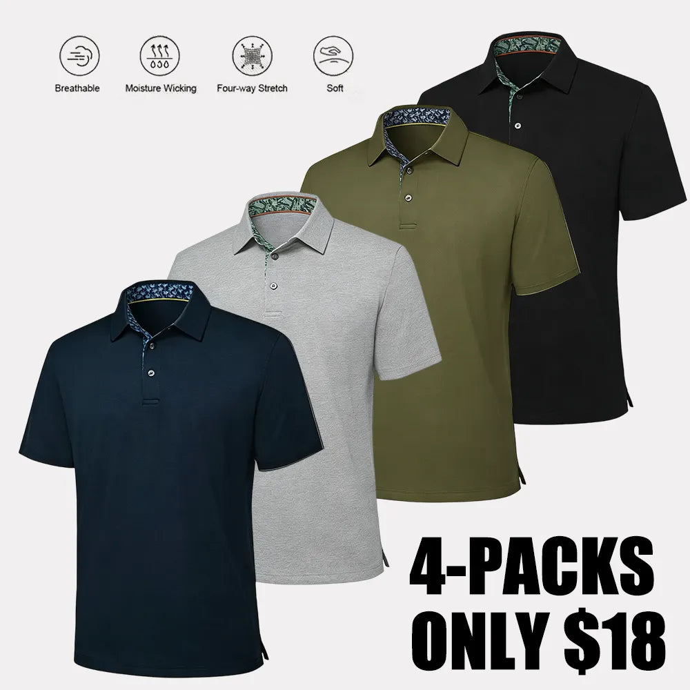 Men's Polo Shirts – Soft Breathable Cotton