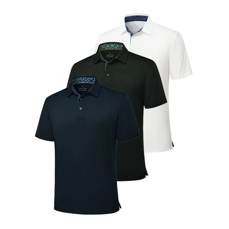 Last Day Sale!Men's Breathable Quick-Drying Polo Shirts❄️Stay Cool❄️