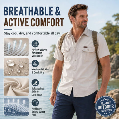 🔥 BEST SELLER | 8 PACK $24.63 | Lightweight Outdoor Shirt