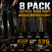 8 PACK ONLY $29 Includes: Dark Gray + Brown + Navy Blue + Olive Green + Gray + Khaki + Dark Brown + Black