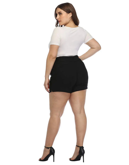 🔥16-PACK Today Only $26.9🔥Women's High Waisted Chino Shorts - 4