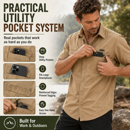 🔥 BEST SELLER | 8 PACK $24.63 | Lightweight Outdoor Shirt