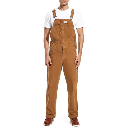 🔥Last Day Promotion🔥Men's Denim Bib Overalls,  Workwear with Adjustable Straps and Convenient Tool Pockets