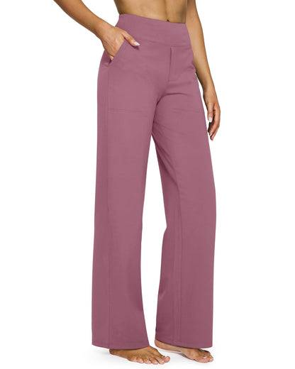 【LAST DAY SALE】Women's wide leg pants with pockets