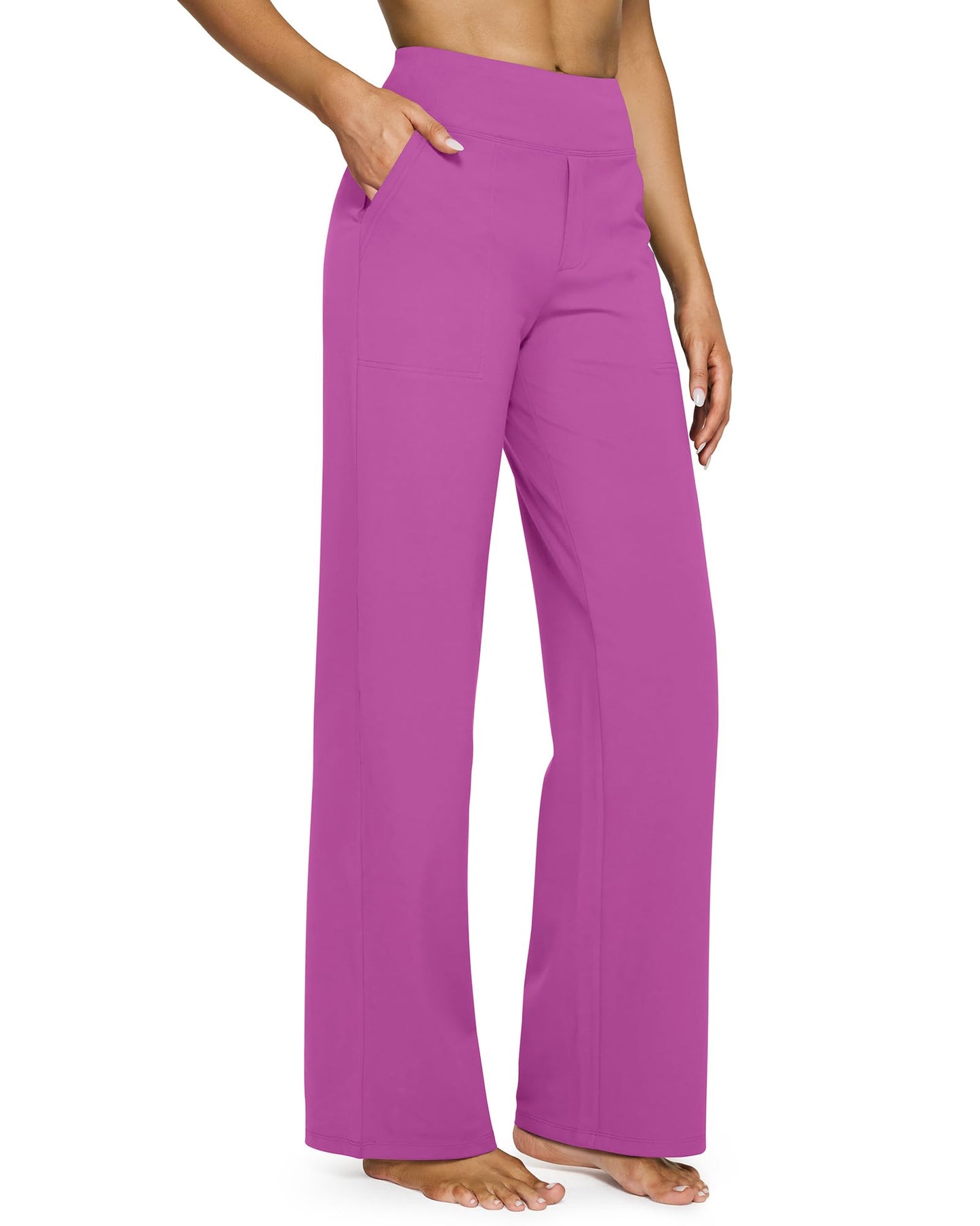 【LAST DAY SALE】Women's wide leg pants with pockets