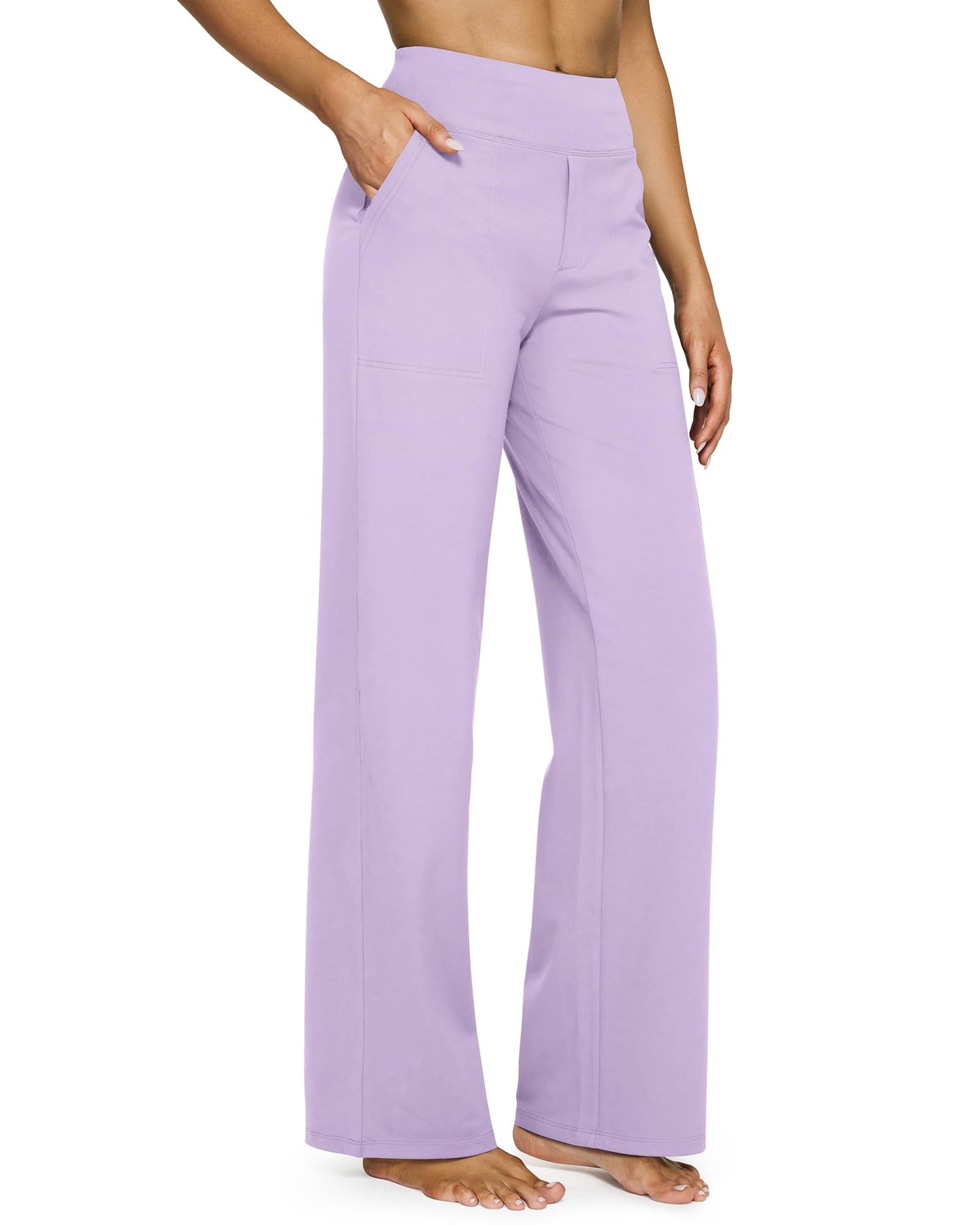 【LAST DAY SALE】Women's wide leg pants with pockets