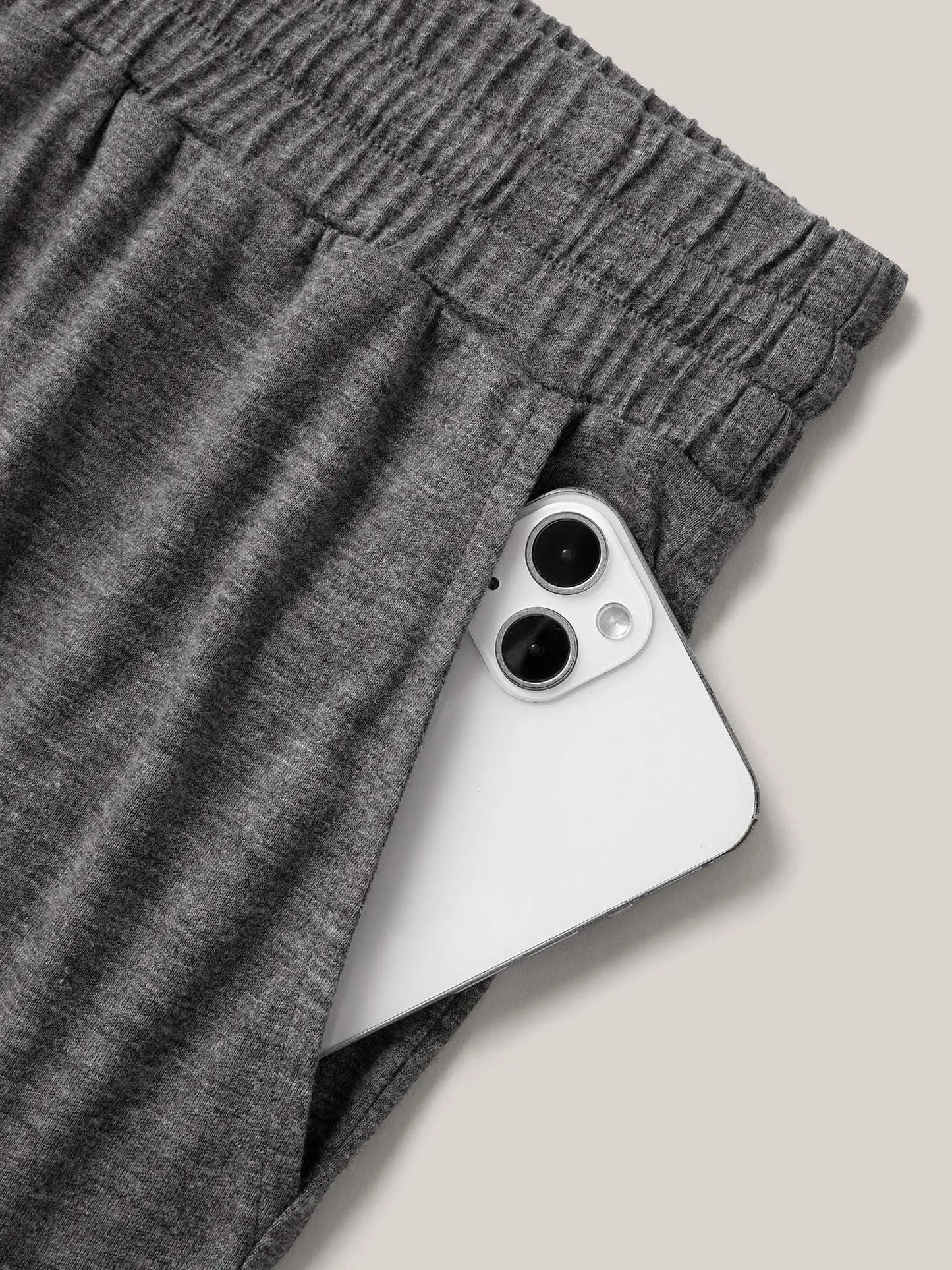 Wide-Leg Capri Lounge Baggy Pants