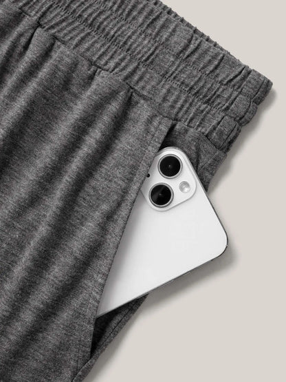 Wide-Leg Capri Lounge Baggy Pants