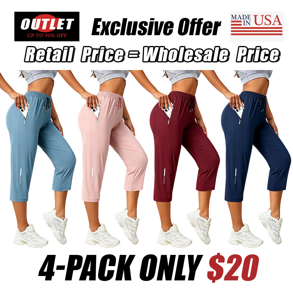 Women’s Capri Pants – Loose Fit
