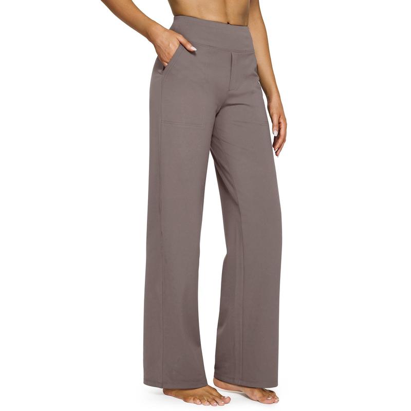 [LAST DAY SALE]Women's High-Waisted Casual Wide Leg Pants with Pockets