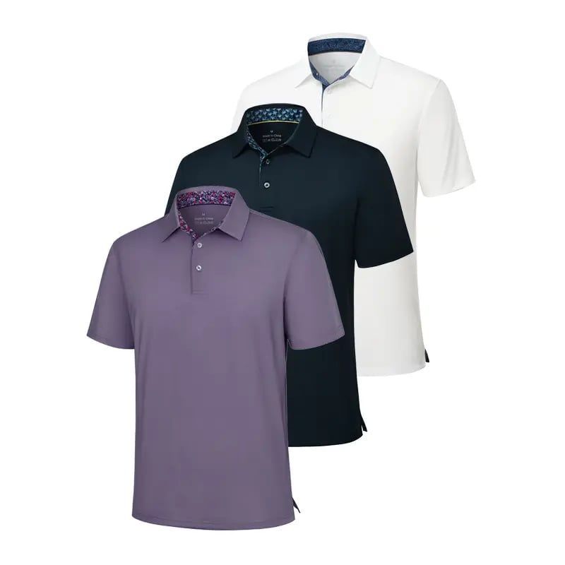 Last Day Sale!Men's Breathable Quick-Drying Polo Shirts❄️Stay Cool❄️