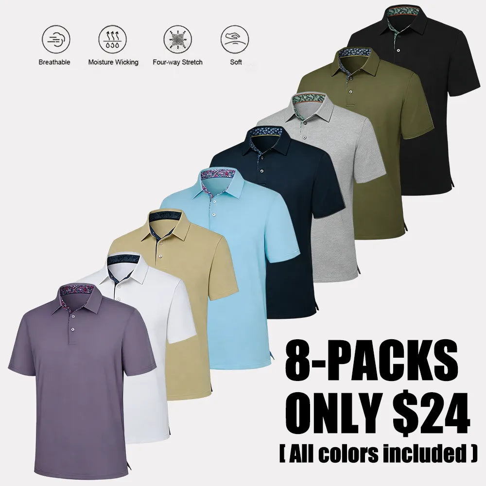 Men's Polo Shirts – Soft Breathable Cotton