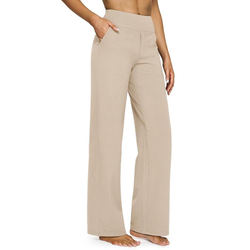 [LAST DAY SALE]Women's High-Waisted Casual Wide Leg Pants with Pockets