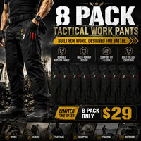 Black-8 PACK ONLY $29